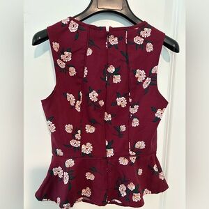 Set of two Sleeveless Peplum Tops